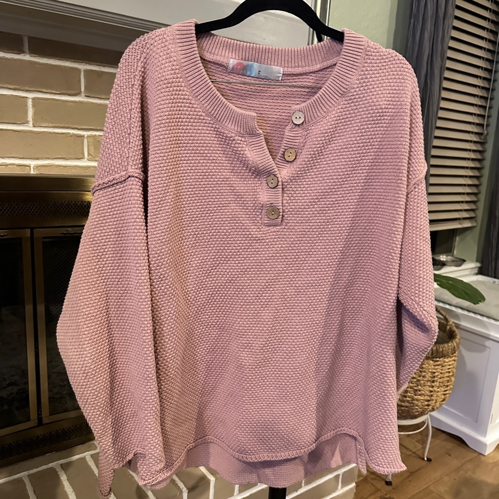 Free People Hailee Sweater Set Medium